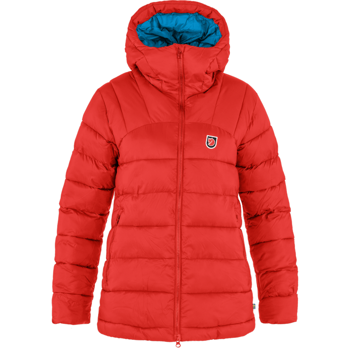 Fjällräven Women's Expedition Mid Winter Jacket True Red-Un Blue Fjällräven