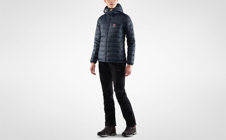 Fjällräven Women's Expedition Pack Down Hoodie Mustard Yellow Fjällräven