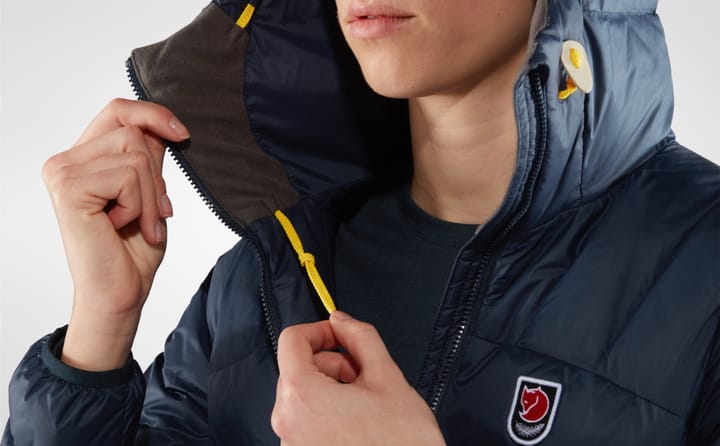 Fjällräven Women's Expedition Pack Down Hoodie Mustard Yellow Fjällräven