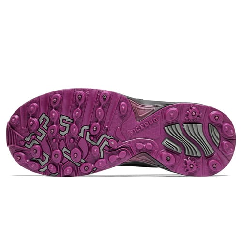 Icebug Women's Pace3 BUGrip Gore-Tex Black/Darkhibiscus Icebug