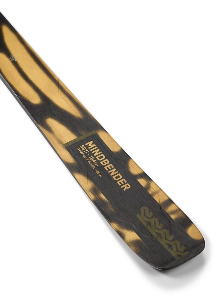 K2 Sports Men's Mindbender 99TI Brown/Yellow K2 Skis
