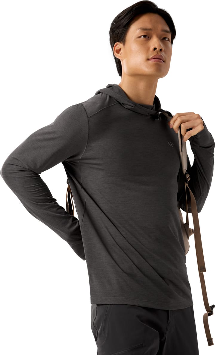 Arc'teryx Men's Cormac Hoody Black Heather Arc'teryx Arc'teryx Men's Cormac Hoody Black Heather Arc'teryx