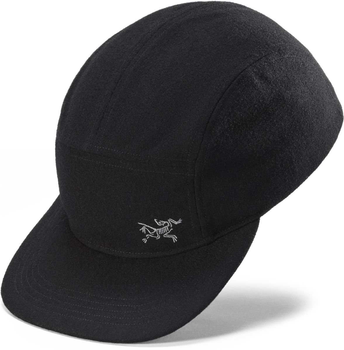 Arc'teryx Wool Calidum 5 Panel Hat Black