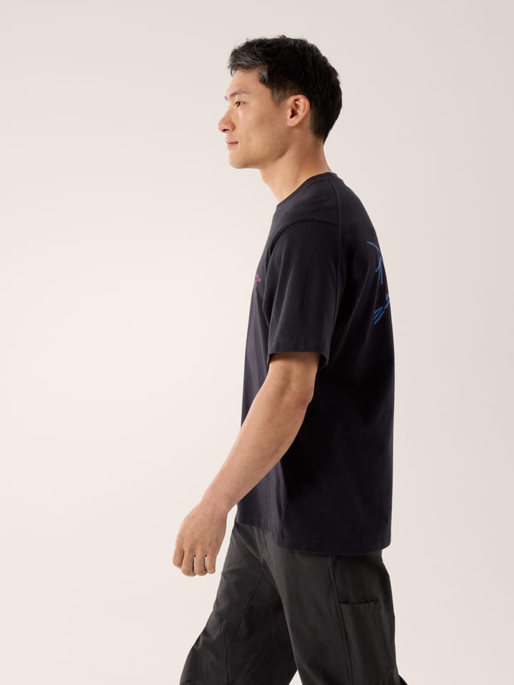 Arc'teryx Kragg Cotton Logo SS M Black/Multi Arc'teryx