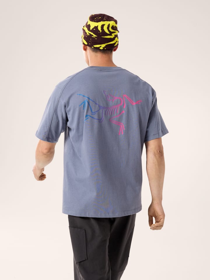 Arc'teryx Men's Kragg Cotton Logo Shortsleeve Stratus / Multi Arc'teryx