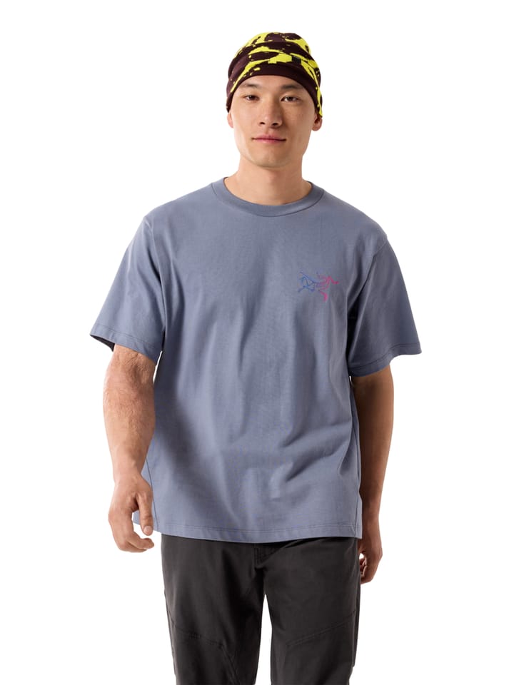 Arc'teryx Men's Kragg Cotton Logo Shortsleeve Stratus / Multi Arc'teryx