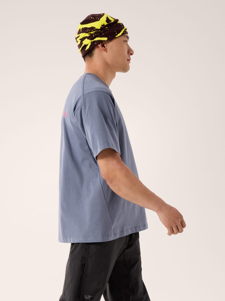 Arc'teryx Men's Kragg Cotton Logo Shortsleeve Stratus / Multi Arc'teryx