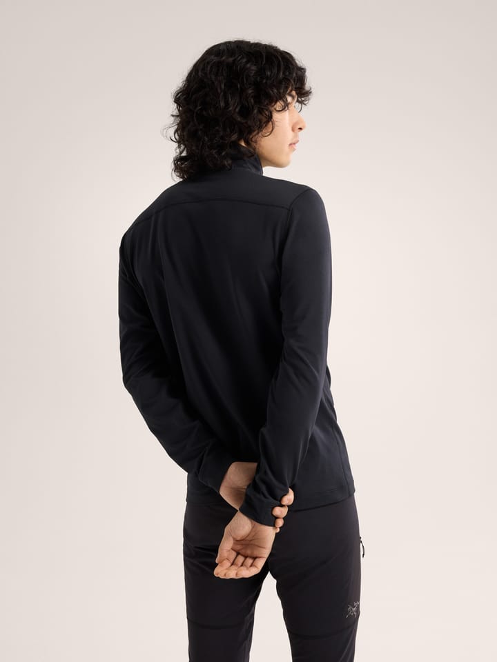 Arc'teryx Rho Lt Zip Neck Men'S Black Arc'teryx Arc'teryx Rho Lt Zip Neck Men'S Black Arc'teryx