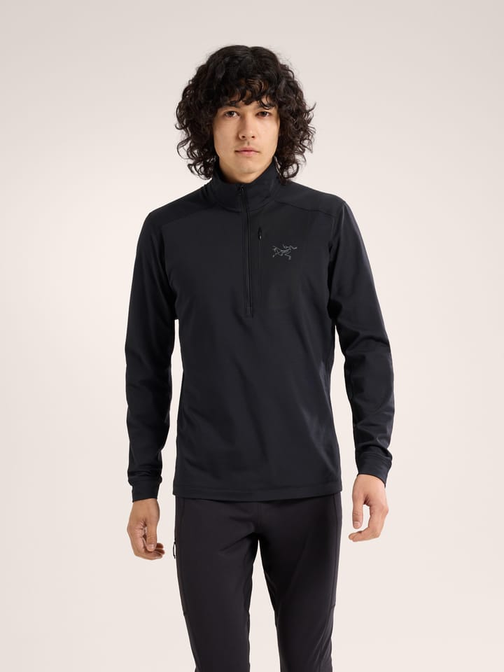Arc'teryx Rho Lt Zip Neck Men'S Black Arc'teryx Arc'teryx Rho Lt Zip Neck Men'S Black Arc'teryx