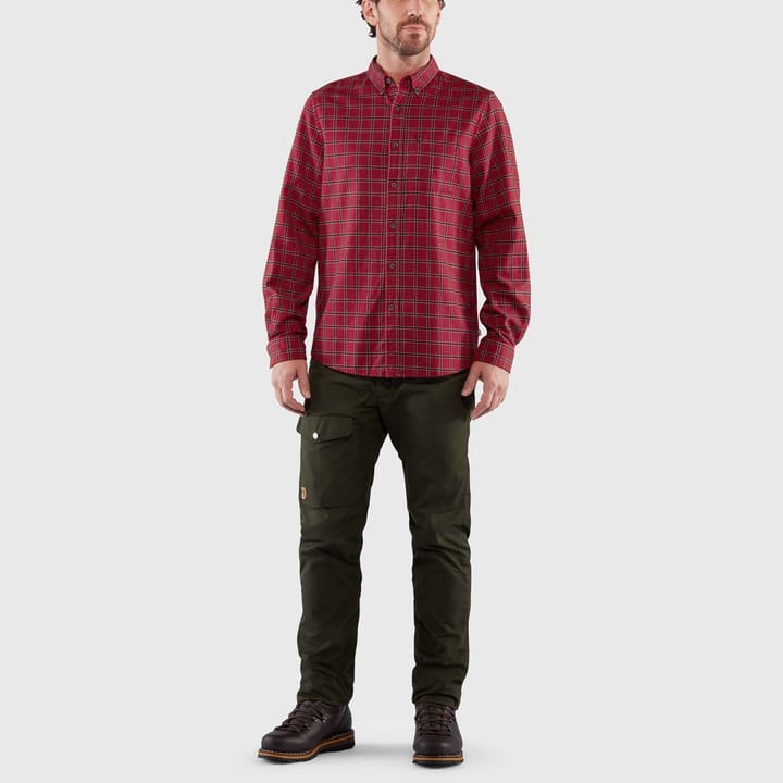 Fjällräven Övik Flannel Shirt M Buckwheat Brown-Dark Navy Fjällräven Fjällräven Övik Flannel Shirt M Buckwheat Brown-Dark Navy Fjällräven