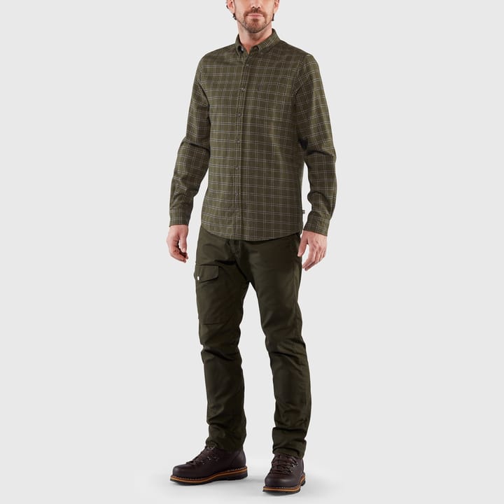 Fjällräven Övik Flannel Shirt M Buckwheat Brown-Dark Navy Fjällräven Fjällräven Övik Flannel Shirt M Buckwheat Brown-Dark Navy Fjällräven