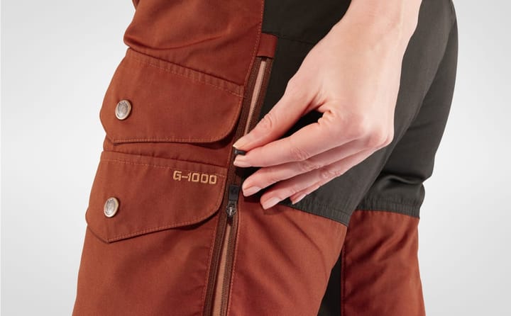 Fjällräven Women's Vidda Pro Ventilated Trousers Autumn Leaf/Stone Grey Fjällräven