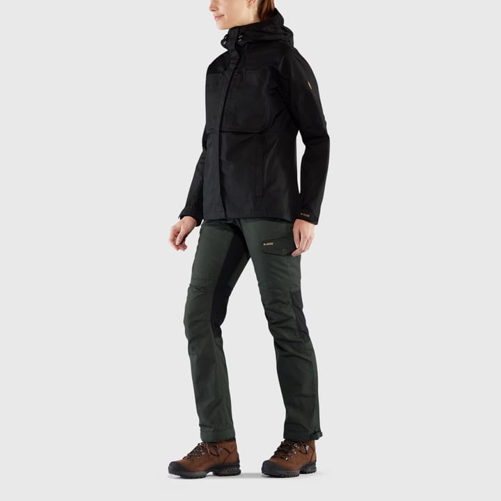 Fjällräven Women's Kaipak Trousers Curved Basalt Fjällräven