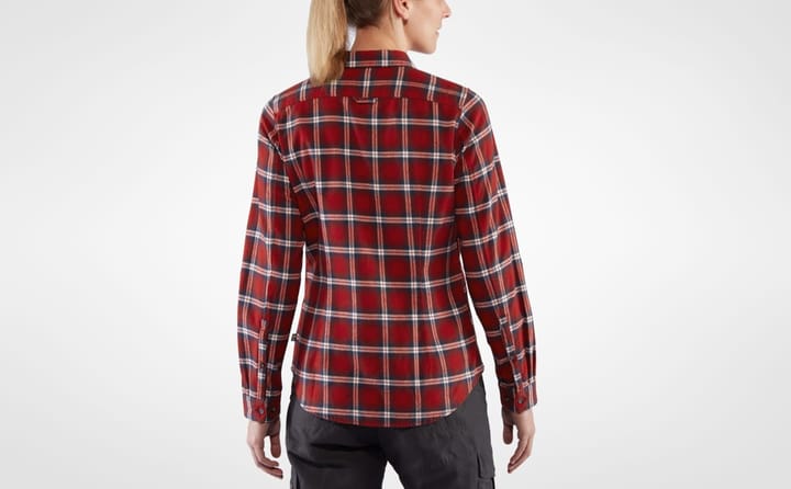Fjällräven Övik Flannel Shirt Women's Dark Navy Fjällräven