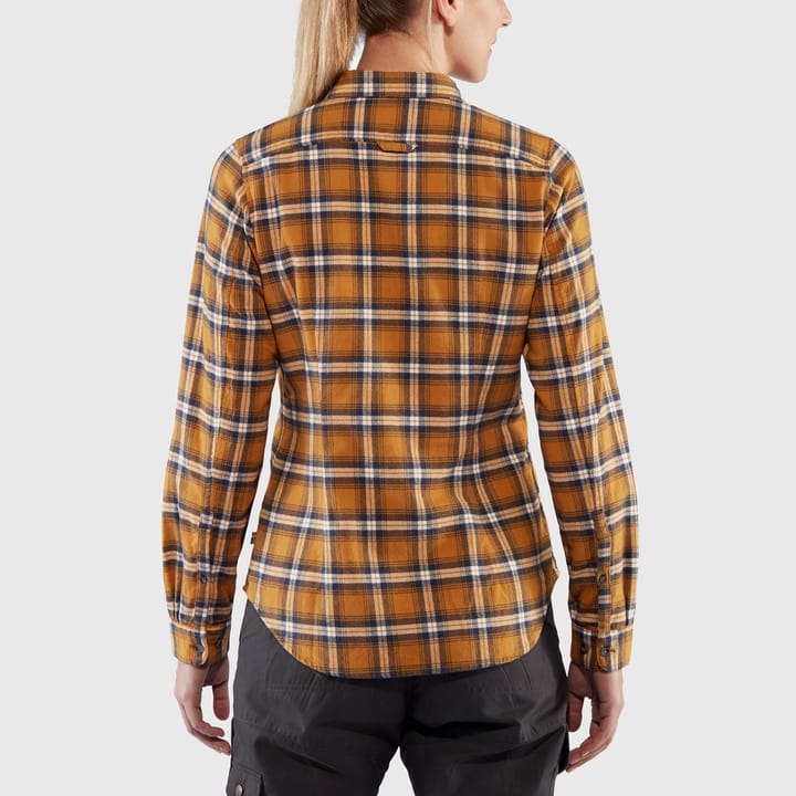 Fjällräven Övik Flannel Shirt W Chalk White-Dune Beige Fjällräven Fjällräven Övik Flannel Shirt W Chalk White-Dune Beige Fjällräven