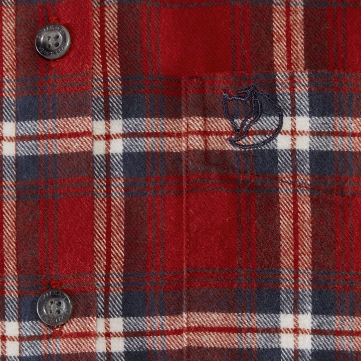 Fjällräven Women's Övik Flannel Shirt Deep Red Fjällräven