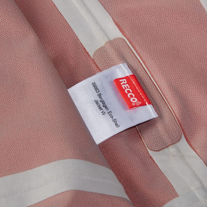 Fjällräven Women's Bergtagen Eco-Shell Jacket Hokkaido Orange Fjällräven