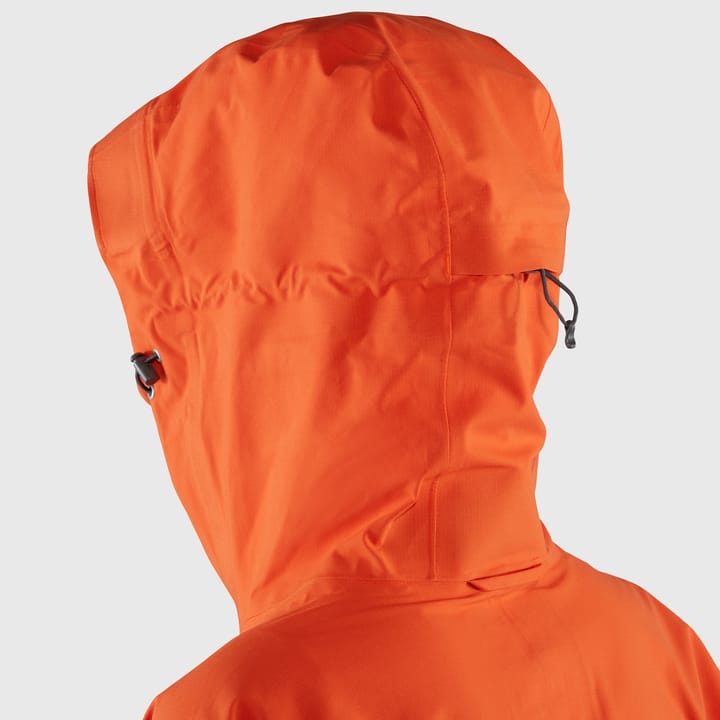 Fjällräven Women's Bergtagen Eco-Shell Jacket Hokkaido Orange Fjällräven
