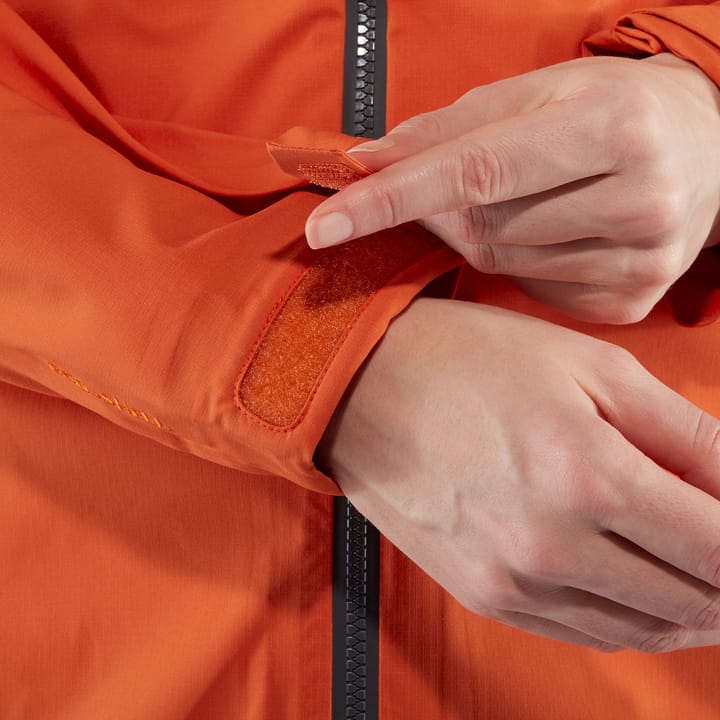 Fjällräven Women's Bergtagen Eco-Shell Jacket Hokkaido Orange Fjällräven