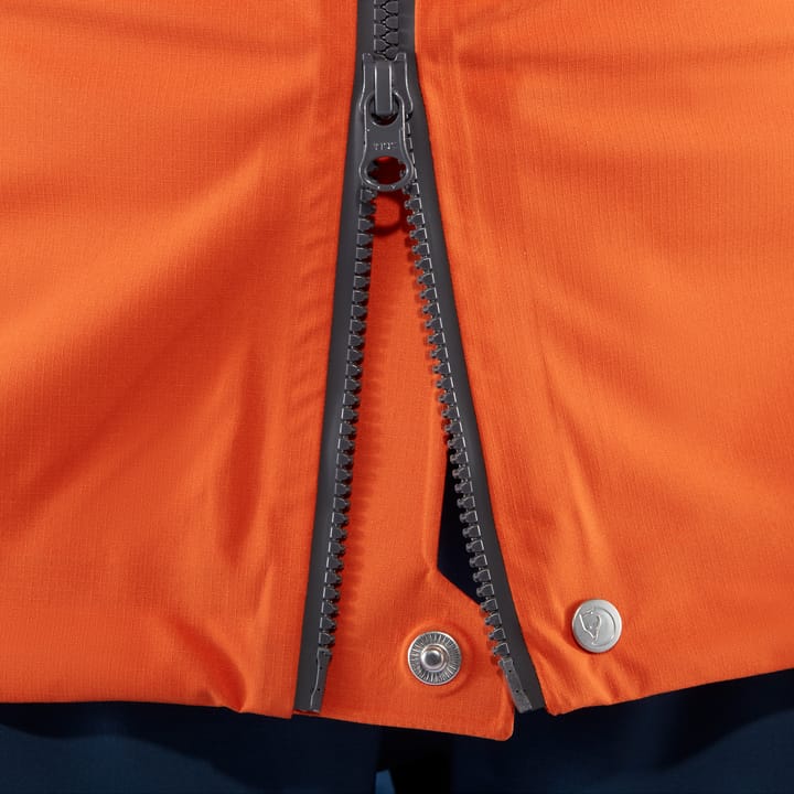 Fjällräven Women's Bergtagen Eco-Shell Jacket Hokkaido Orange Fjällräven