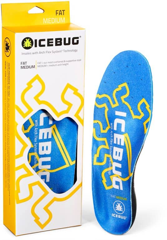 Icebug Insoles Fat High Blue Icebug Icebug Insoles Fat High Blue Icebug