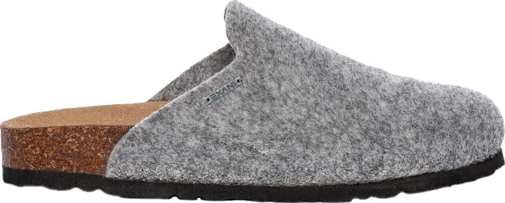 Exani Women's Felt Slipper Light Grey Exani