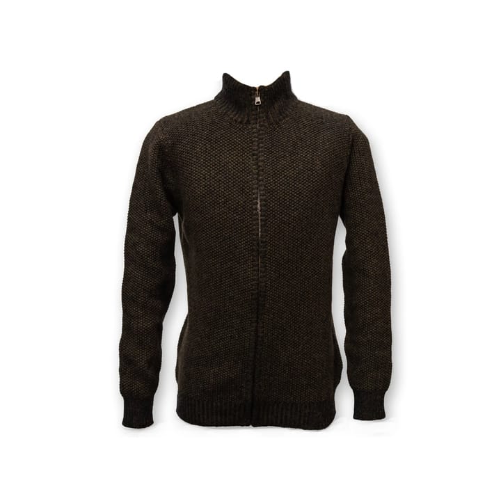 Fisherman Out Of Ireland Full Zip Seed Stitch Cardigan Tapenade Fisherman Out Of Ireland