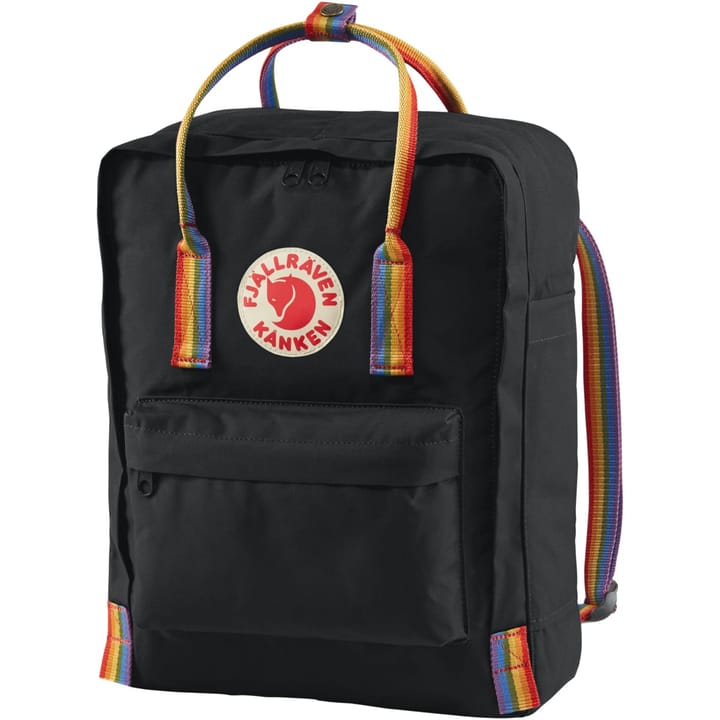 Fjällräven Kånken Rainbow Black-Rainbow Pattern Fjällräven