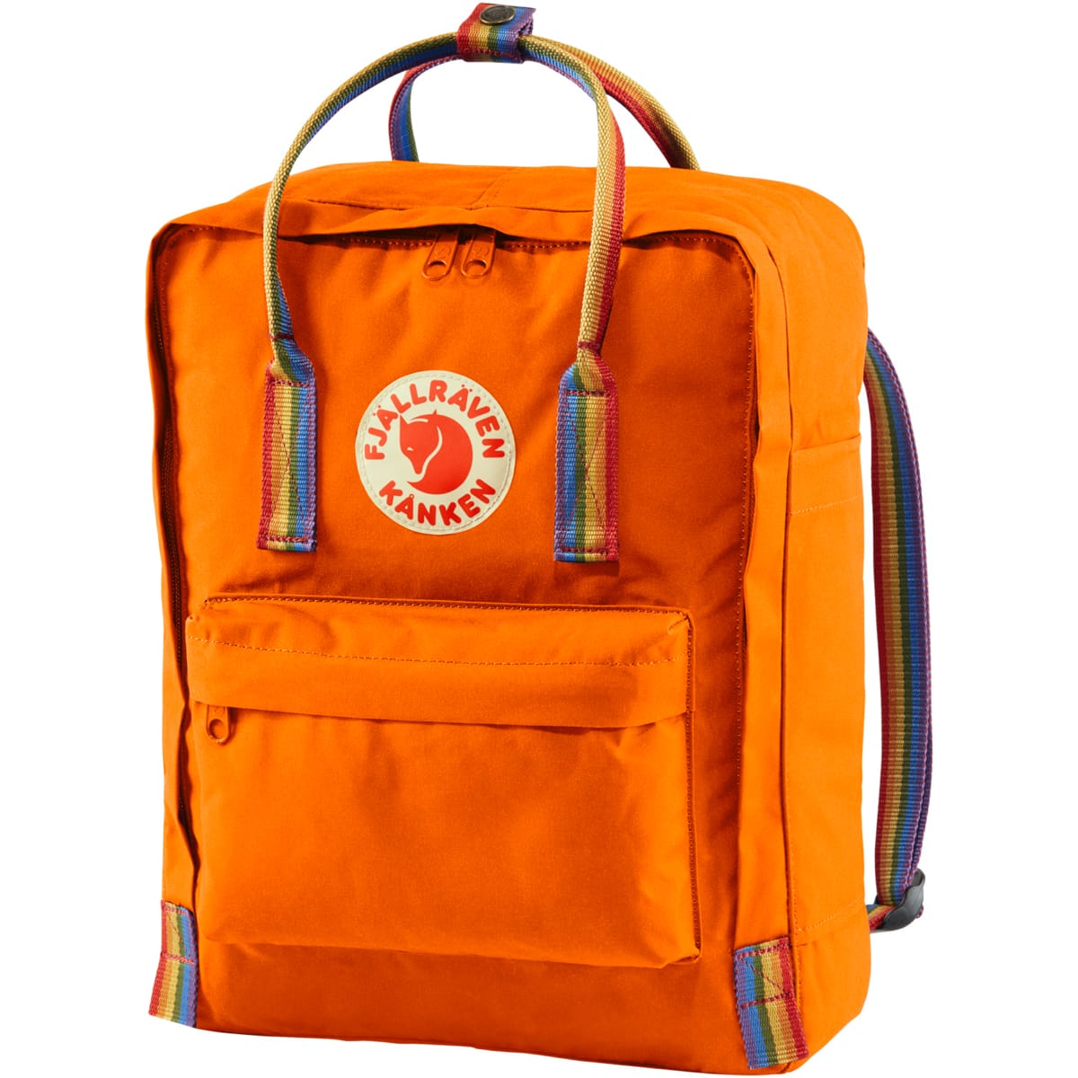 Fjällräven Kånken Rainbow Burnt Orange/Rainbow