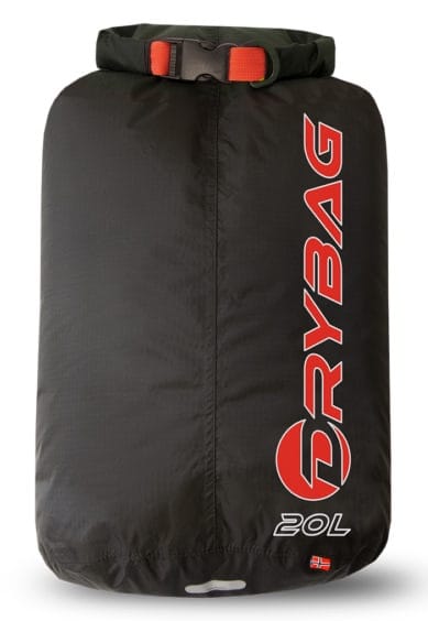 Fjellpulken Drybag 20 Sort/rød Fjellpulken