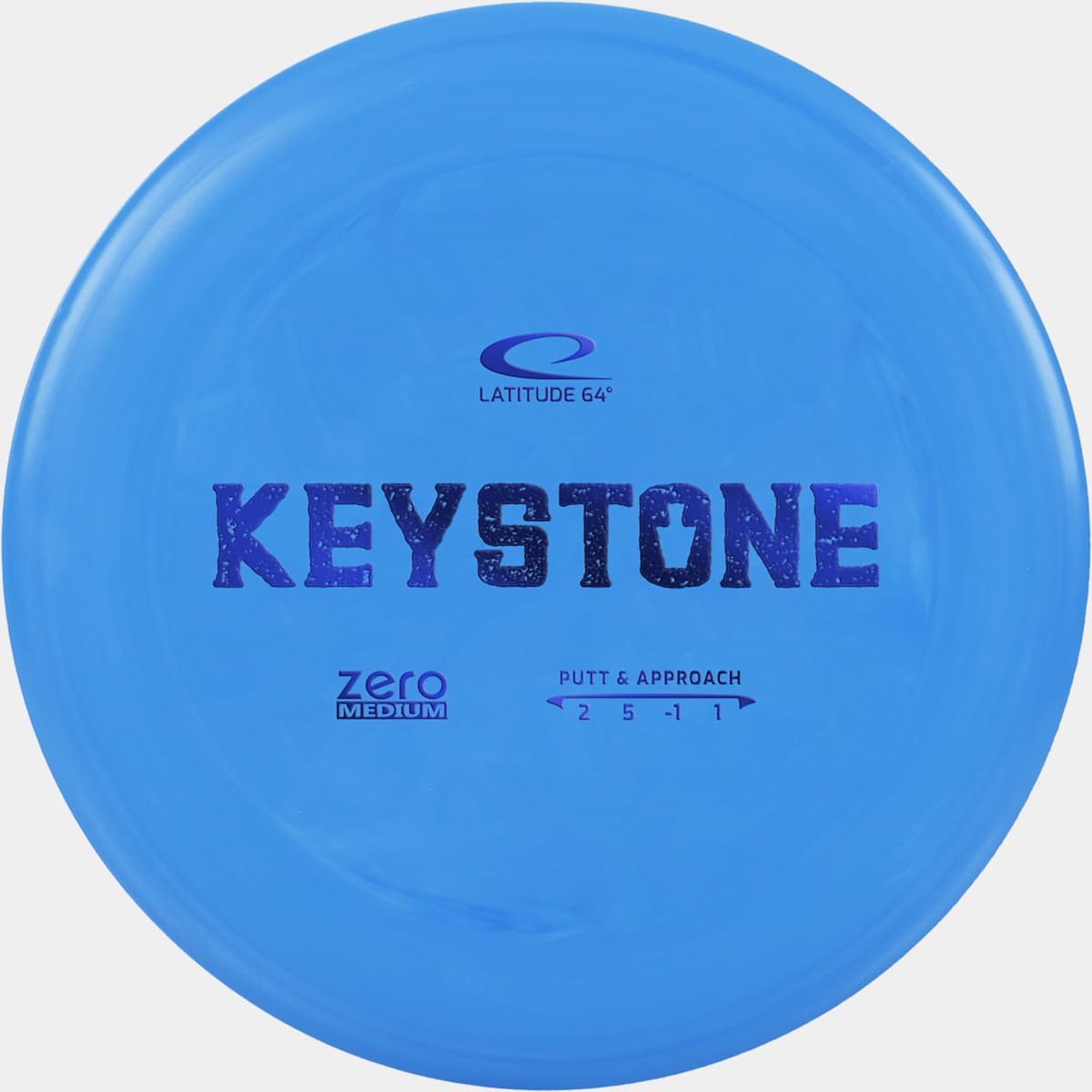 Latitude 64 Zero Medium Putter Keystone, 173+ Blue
