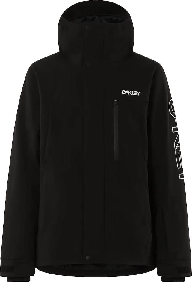 Oakley Men's Tnp Tbt Insulated Jacket Black/white Logo Oakley Oakley Men's Tnp Tbt Insulated Jacket Black/white Logo Oakley