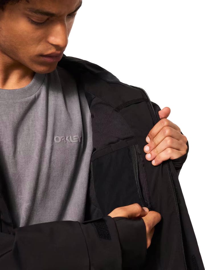 Oakley Men's TNP TBT Insulated Jacket Black/white Logo Oakley