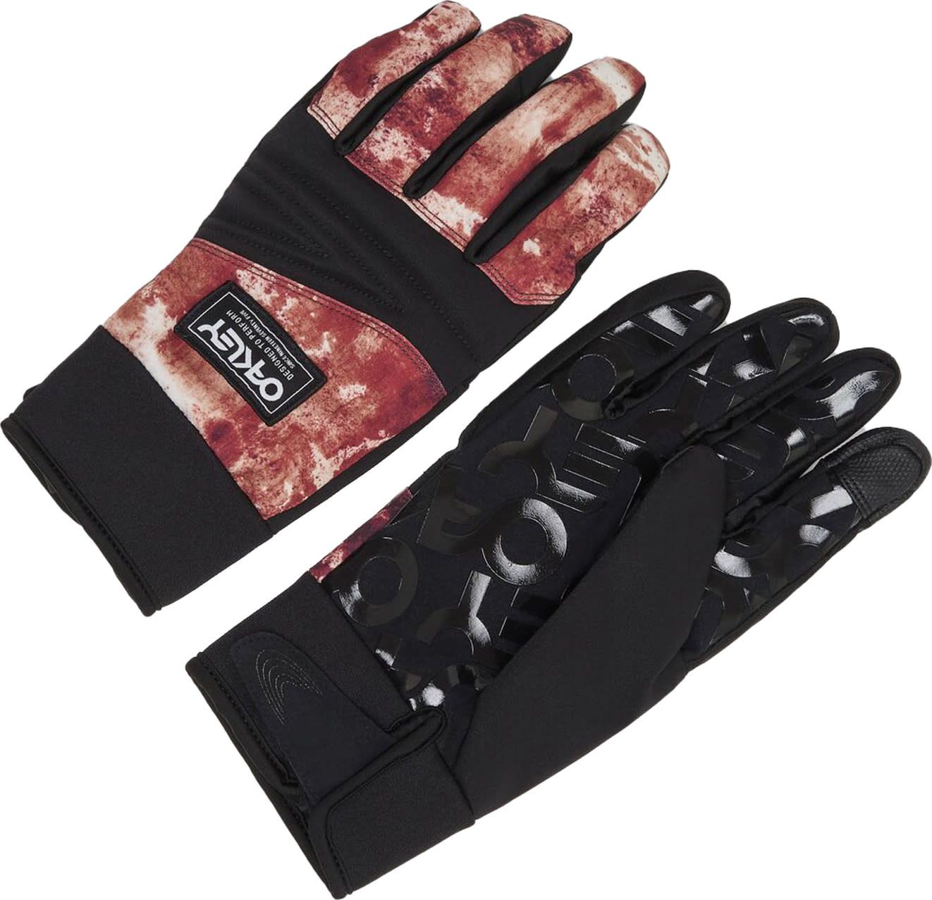 Oakley Printed Park B1b Gloves Oxidation Print