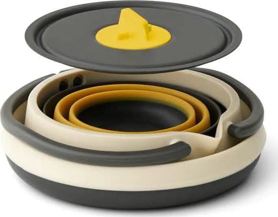 Sea To Summit Frontier Ultralight Collapsible Kettle Cook Set 3 Piece 1,1L With Cups Multi Sea To Summit