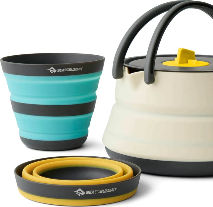 Sea To Summit Frontier Ultralight Collapsible Kettle Cook Set 3 Piece 1,1L With Cups Multi Sea To Summit