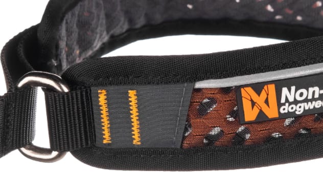 Non-stop Dogwear Rock Collar V2 Black/Orange Non-stop Dogwear Non-stop Dogwear Rock Collar V2 Black/Orange Non-stop Dogwear