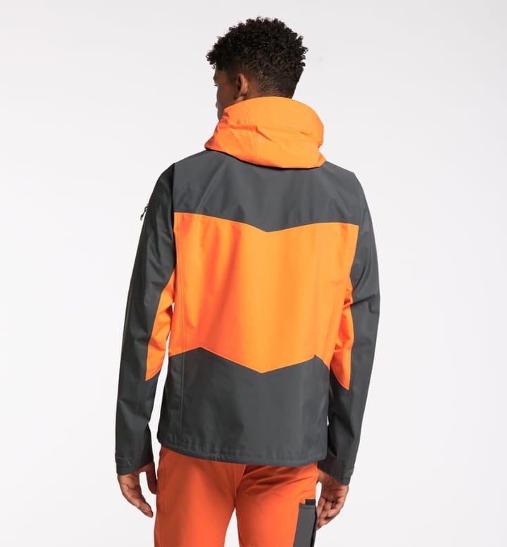 Haglöfs Spitz Jacket Men Flame Orange/Magnetite Haglöfs Haglöfs Spitz Jacket Men Flame Orange/Magnetite Haglöfs