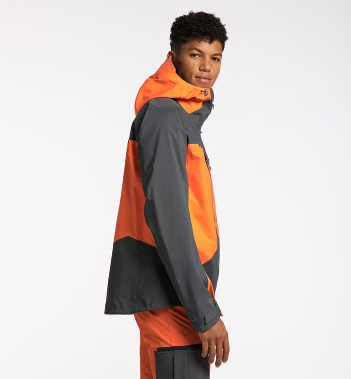 Haglöfs Spitz Jacket Men Flame Orange/Magnetite Haglöfs Haglöfs Spitz Jacket Men Flame Orange/Magnetite Haglöfs