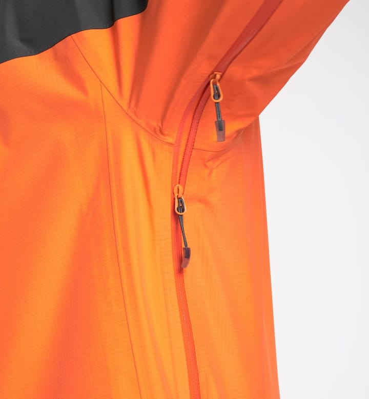 Haglöfs Spitz Jacket Men Flame Orange/Magnetite Haglöfs Haglöfs Spitz Jacket Men Flame Orange/Magnetite Haglöfs