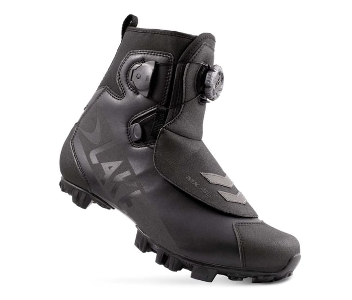 Lake Mx146 Wide Black/Black Reflective Lake