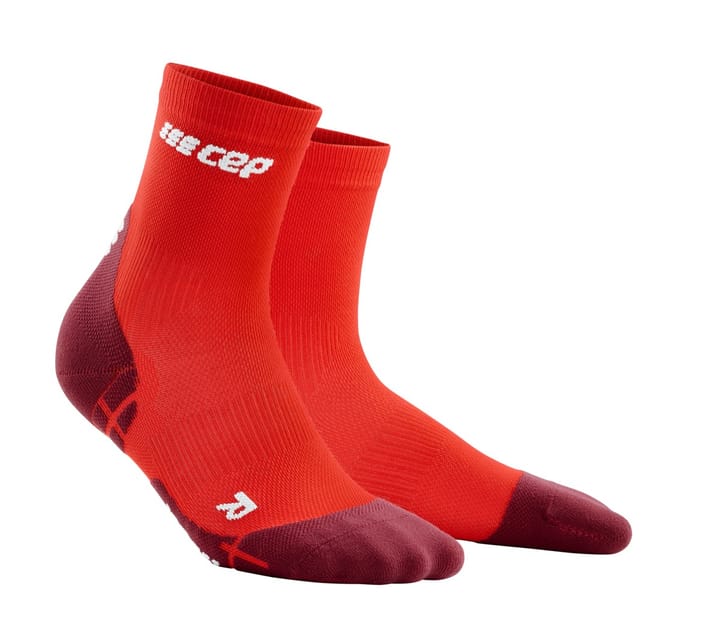 CEP Run Ultralight Socks, Men Lava/Dark Red CEP