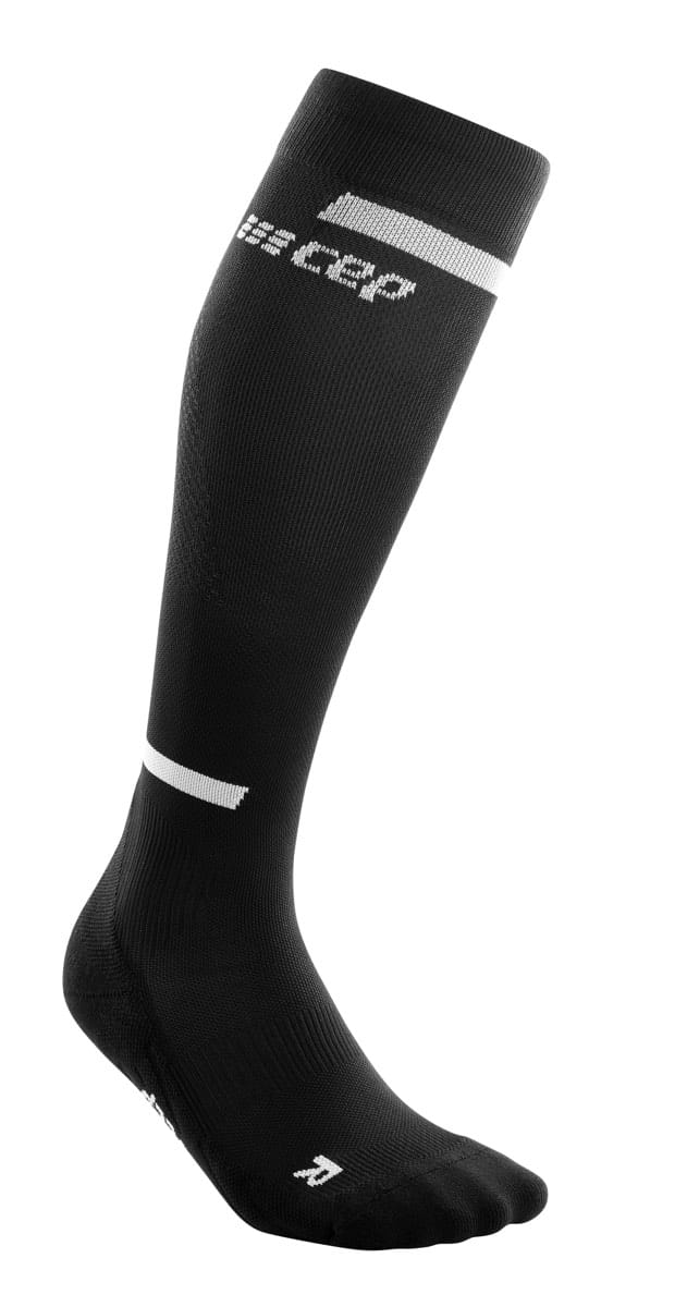 Cep The Run Socks, Tall, V4, Men Black CEP