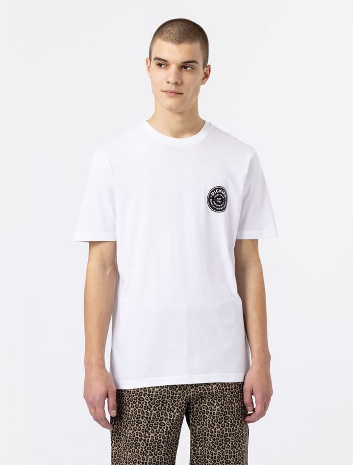 Dickies Men's Mapleton Short Sleeve T-Shirt WHITE Dickies