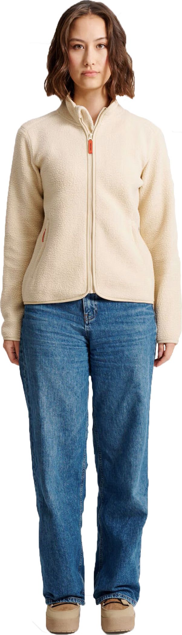 Tretorn Women's Farhult Pile Jacket Fog Tretorn Tretorn Women's Farhult Pile Jacket Fog Tretorn