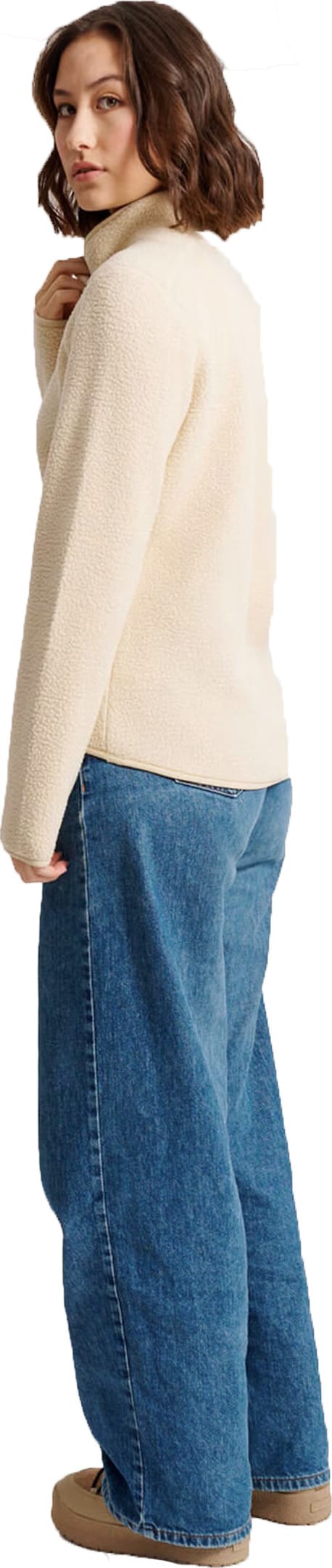 Tretorn Women's Farhult Pile Jacket Fog Tretorn Tretorn Women's Farhult Pile Jacket Fog Tretorn