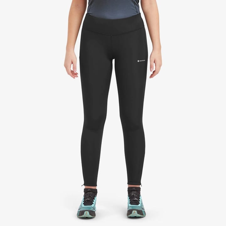 Montane Fem Slipstream Trail Tights Reg Leg Black Montane