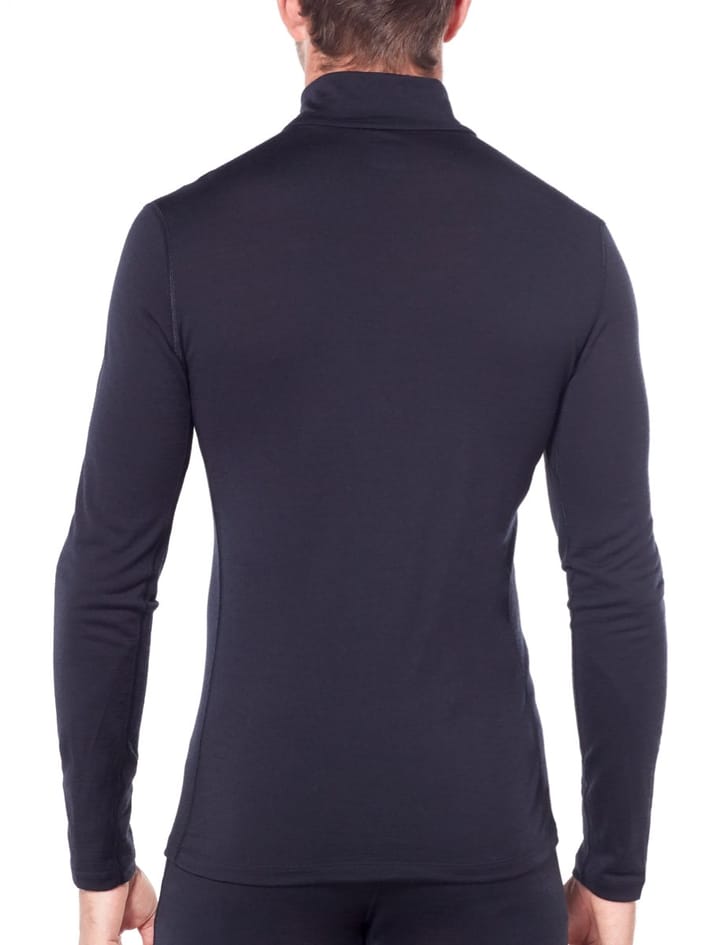 Icebreaker Mens 200 Oasis LS Half Zip Midnight Navy Icebreaker