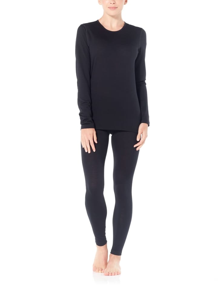 Icebreaker Womens 200 Oasis Leggings Black Icebreaker Icebreaker Womens 200 Oasis Leggings Black Icebreaker