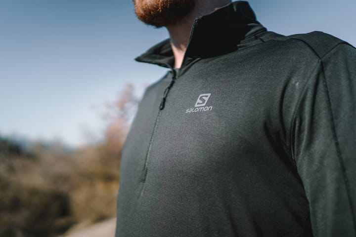 Salomon Explore Seamless Half Zip Black Salomon Salomon Explore Seamless Half Zip Black Salomon
